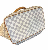 Louis Vuitton white and gray Handbag