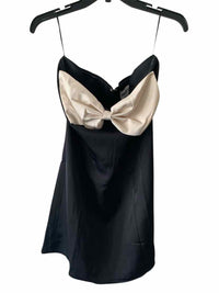 Princess Polly black and cream Size 4 Dress