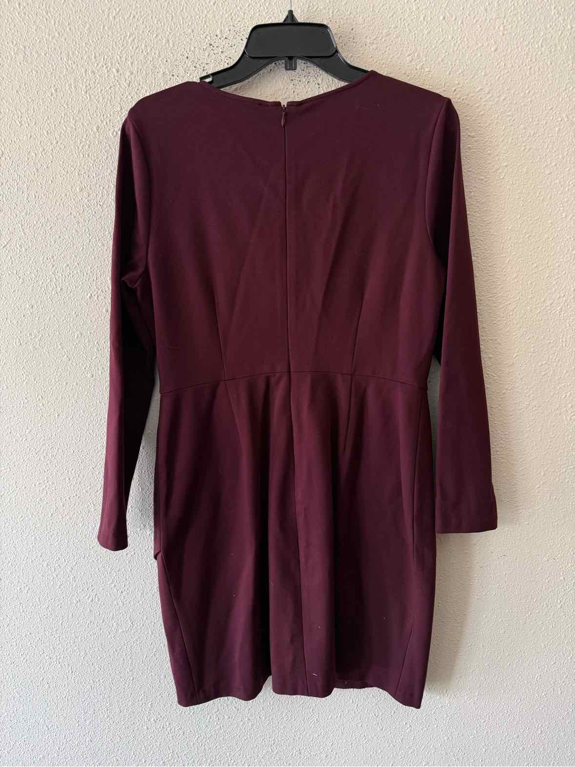 1. STATE Maroon Size L Dress