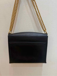 Alexander McQueen Black and Gold Handbag