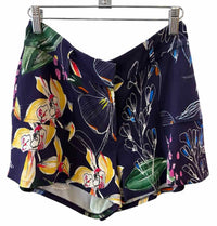 Parker Dark Purple Multi Size 2 Shorts