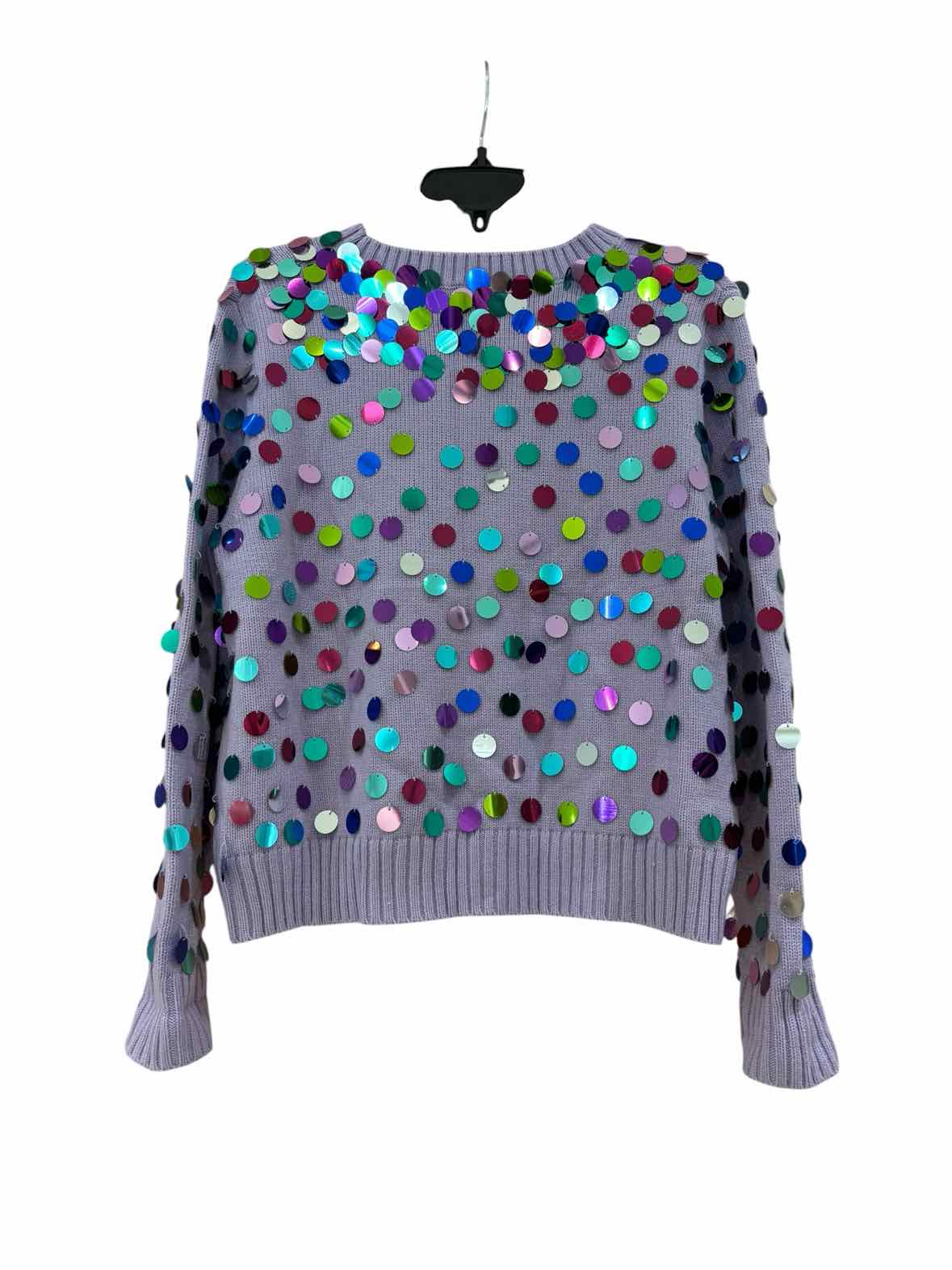 Queen of Sparkles Purple Size M Sweater