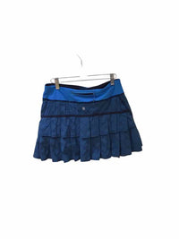 Lululemon Blue and Black Size 6 Skort