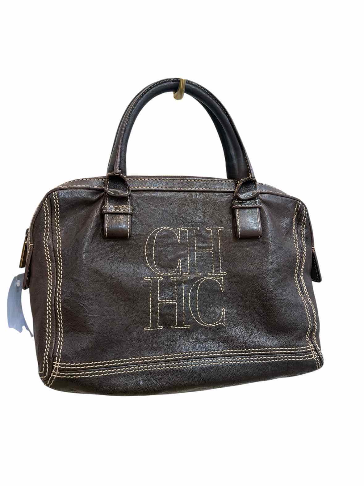 Carolina Herrera Dark Brown Handbag