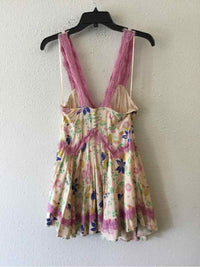 Urban Outfitters Cream Multi Size XS Dress