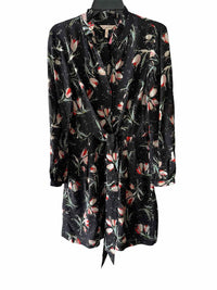 Rebecca Taylor Black Multi Size 6 Dress
