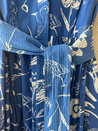 Oliphant Blue and White Size S Dress