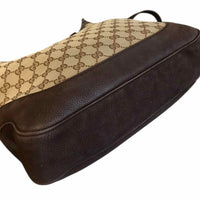 Gucci Original GG Canvas Web Jackie Hobo Brown multi Handbag