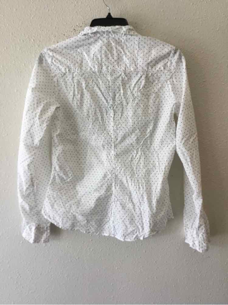 Frank & Eileen White and black Size XS Shirt