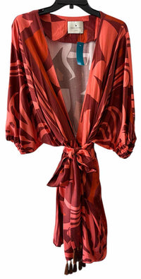 Eugenia Fernandez Rust and Sorbet Size L Dress