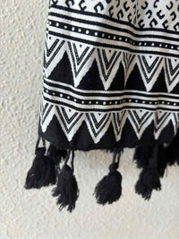Mazik Black & White Size S Dress