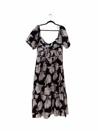 Karl Lagerfeld black and beige Size 12 Dress
