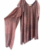 Ramy Brook Pink and Black Size S Shirt