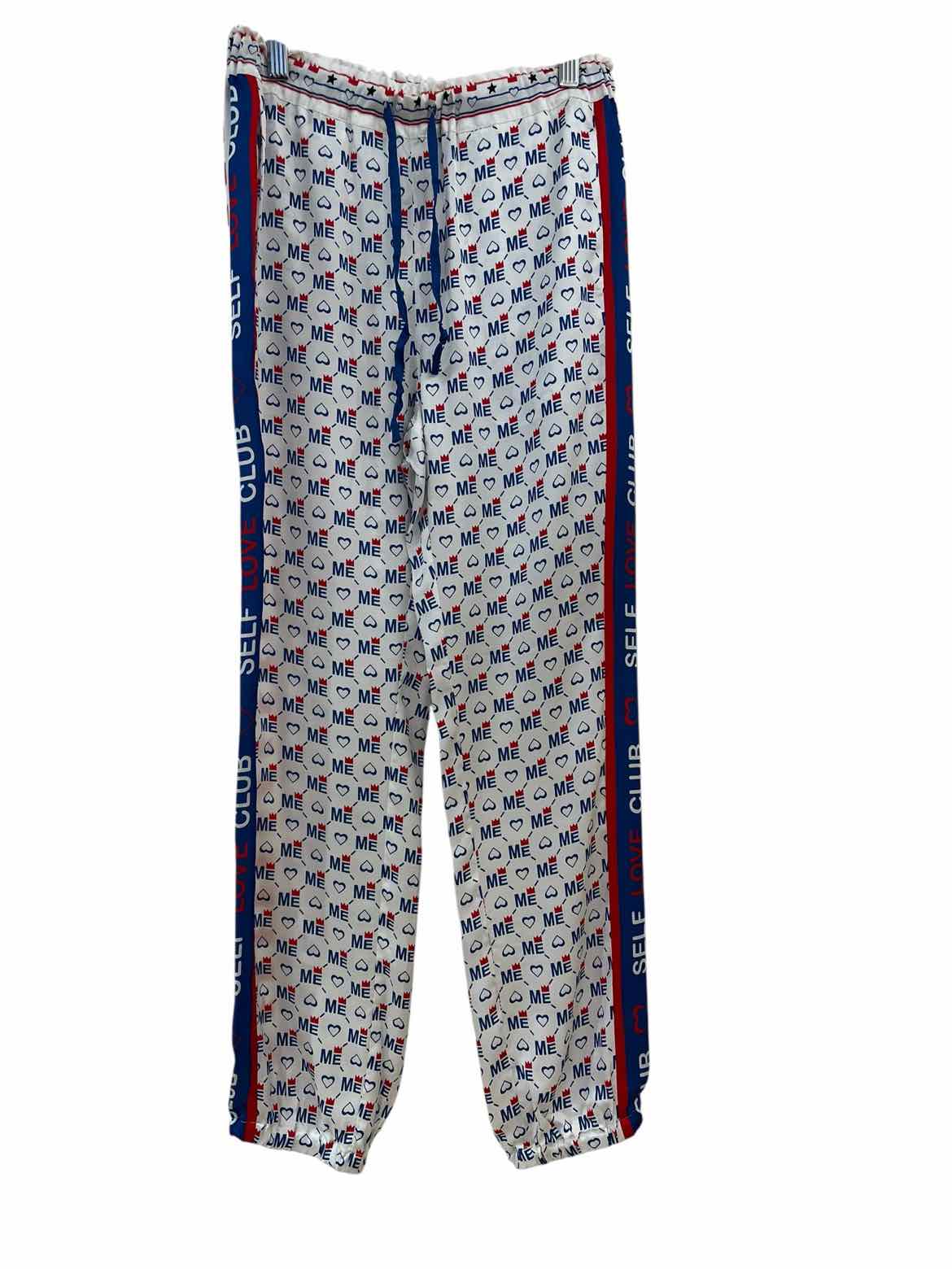 Me369 White and Blue Size XS Pants