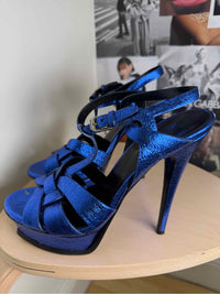 Saint Laurent Royal Blue Size 38.5 Shoes