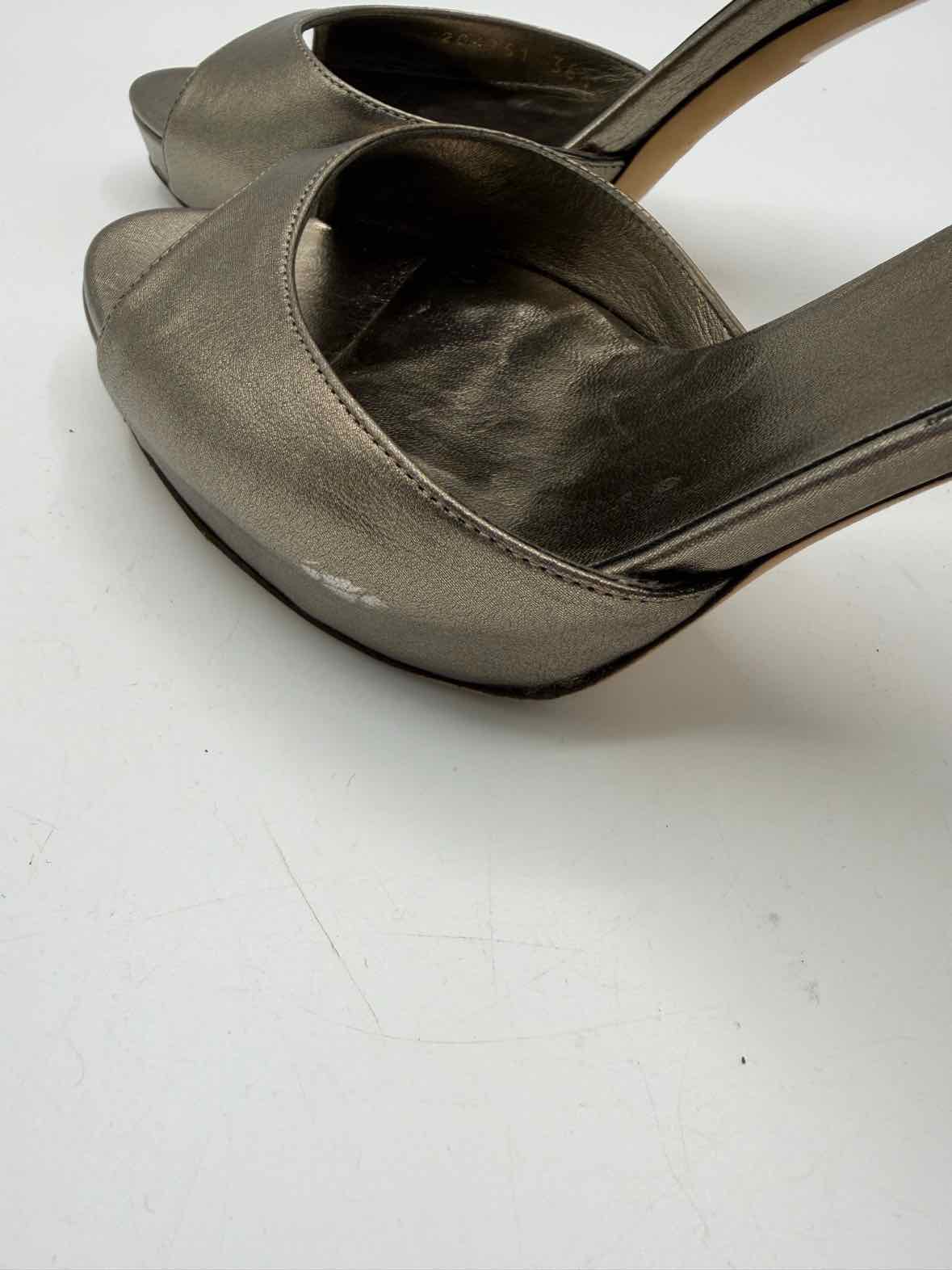 Gucci Pewter Size 36.5 Shoes