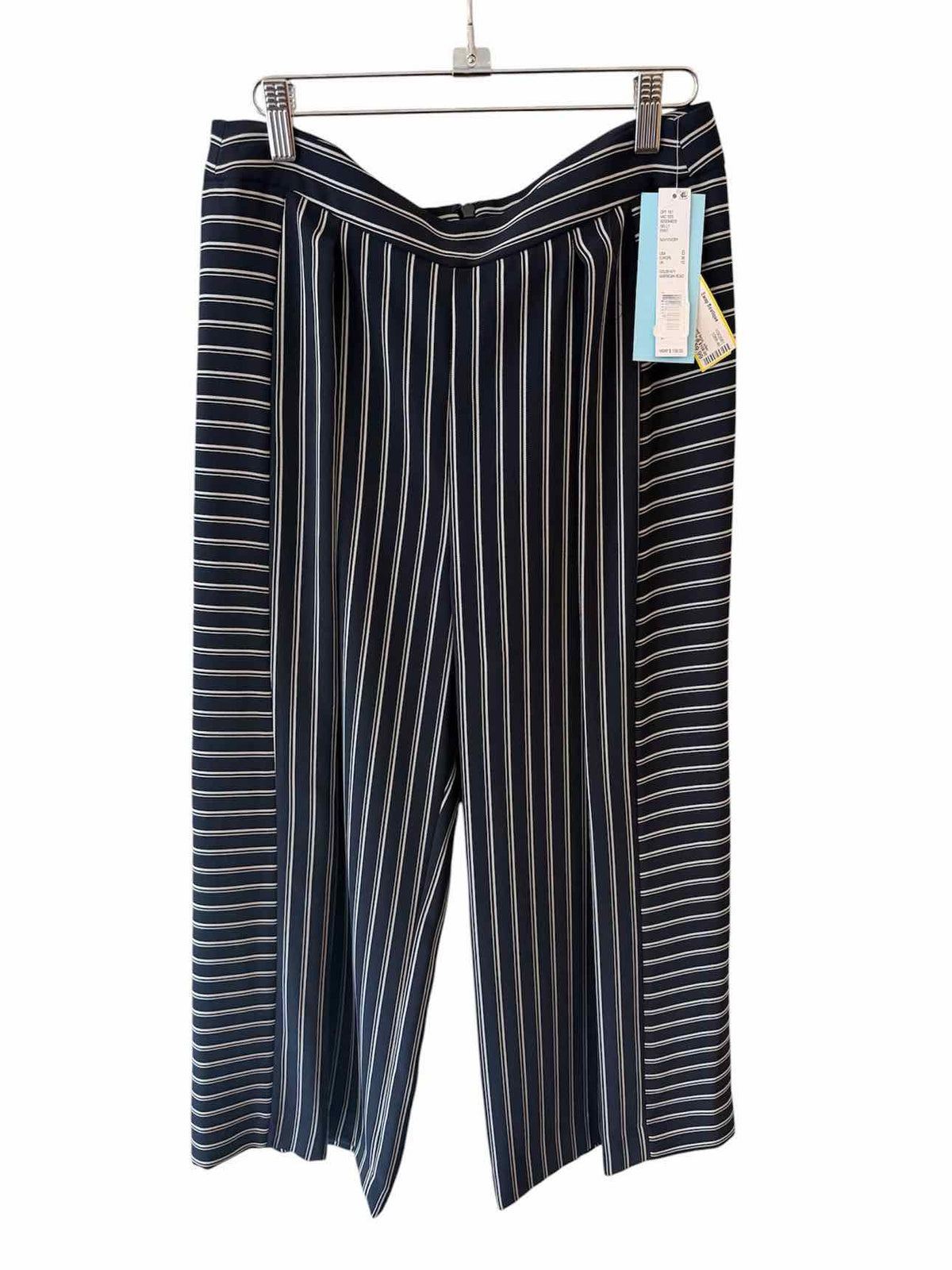 Antonio Melani Navy & Ivory Size 6 Pants