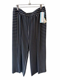 Antonio Melani Navy & Ivory Size 6 Pants