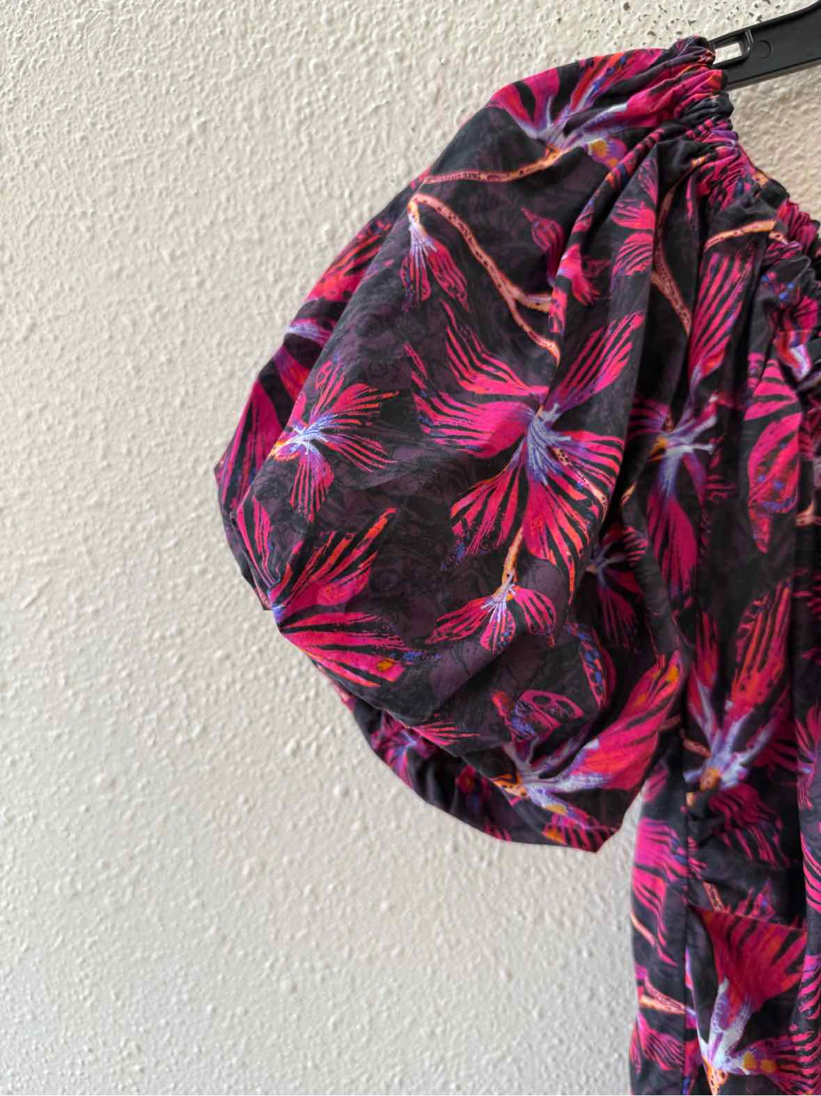 ULLA JOHNSON purple and pink Size 6 Dress