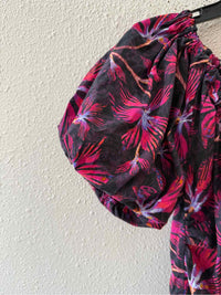 ULLA JOHNSON purple and pink Size 6 Dress