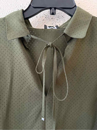 W BY WORTH Forest Green Size S Shirt