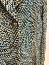 St John Collection by Marie Gray Green multi Size 6 Blazer