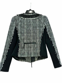 Milly Black/White Size 6 Jacket