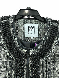 Milly Black/White Size 6 Jacket