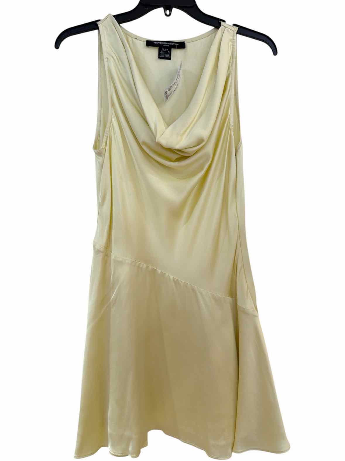 French Connection Yellow Size 2 Dress