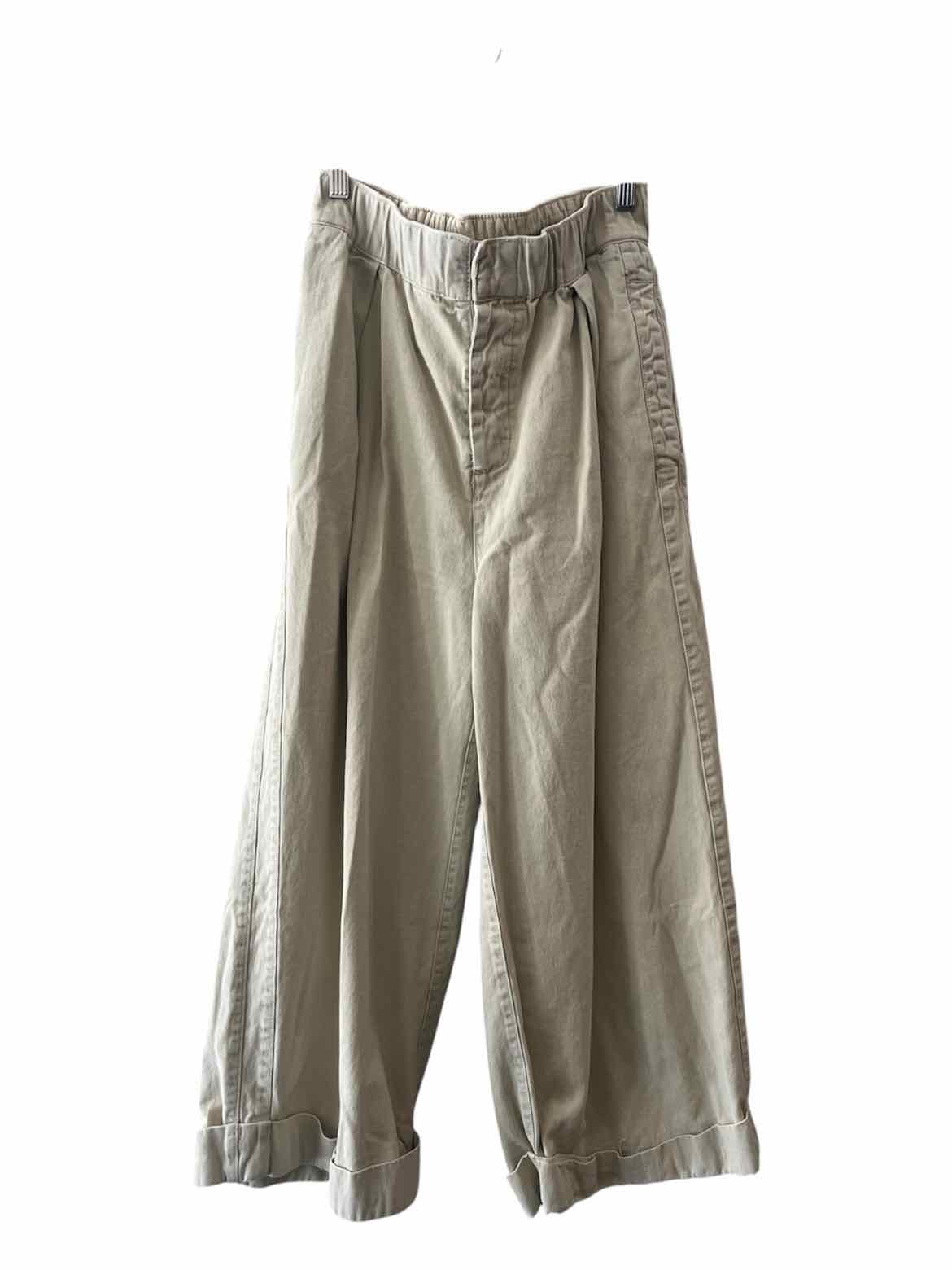 Free People Khaki Size S Pants