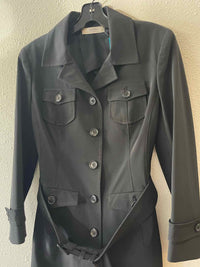 Prada Black Size 42 Coat