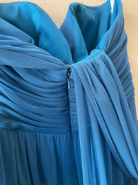 Jenny Yoo ocean blue Size 12 Gown/Evening Wear