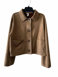 H&M brown and white Size L Jacket