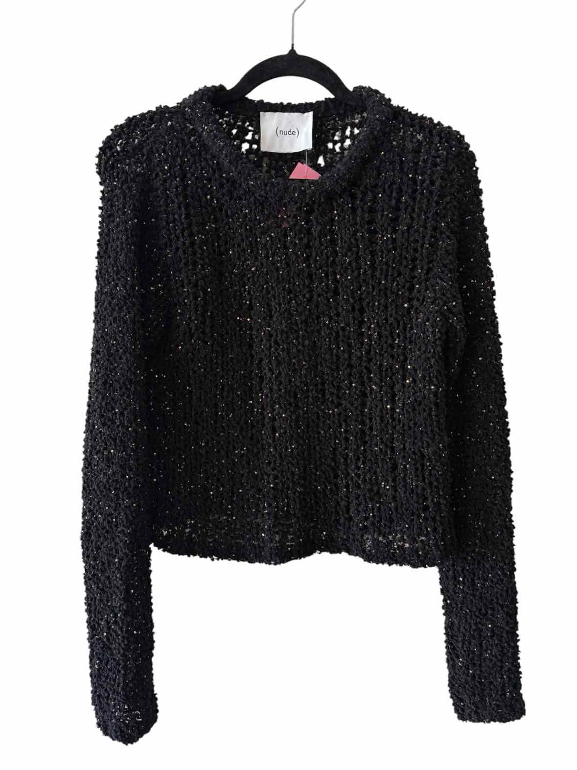 (nude) Black and Gold Size 38 Sweater