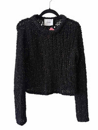 (nude) Black and Gold Size 38 Sweater