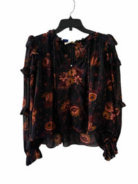 ULLA JOHNSON Black Multi Size 2 Shirt