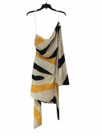 Milly Yellow and Black Size 4 Dress