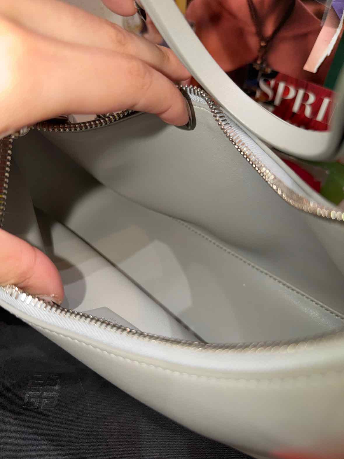 Givenchy Moon Cut grey Handbag