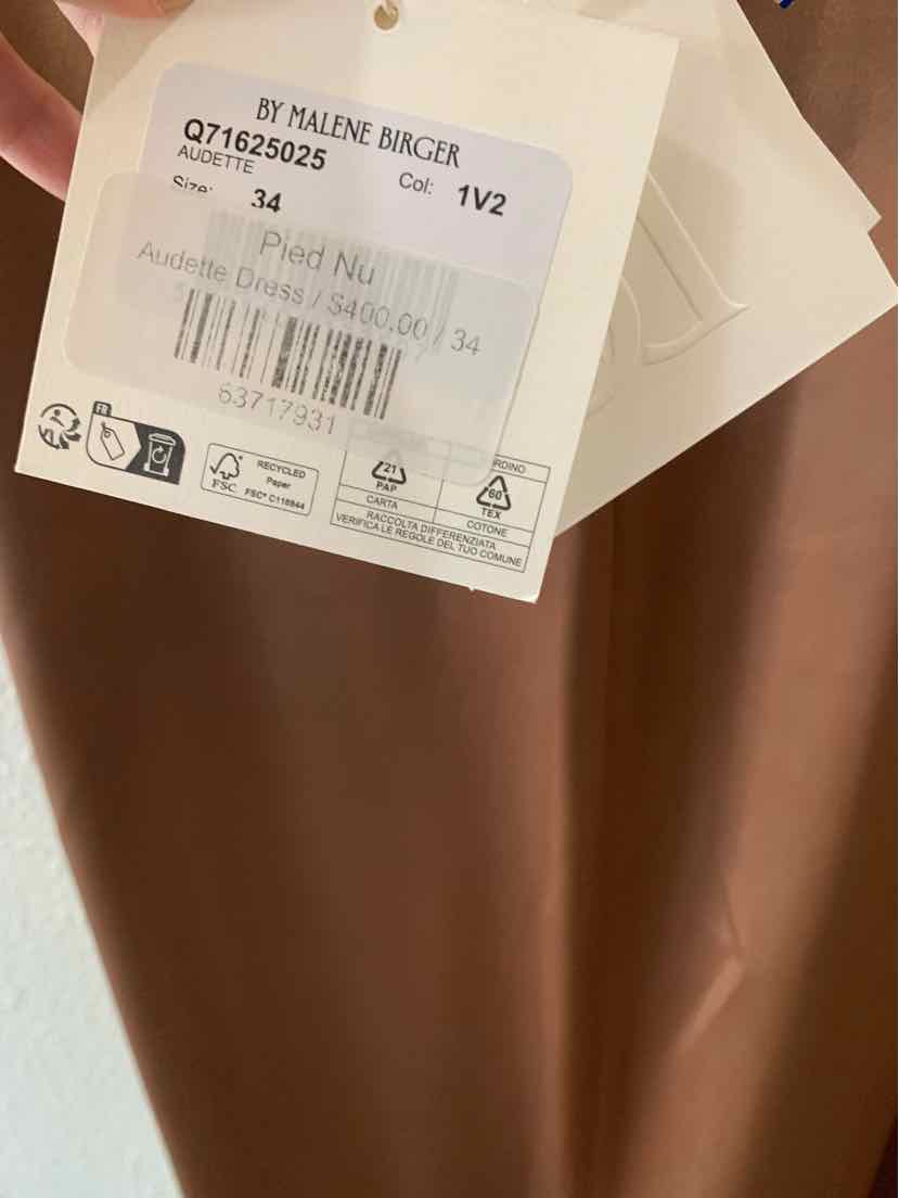 By Malene Birger Cinnamon Size 34 Dress