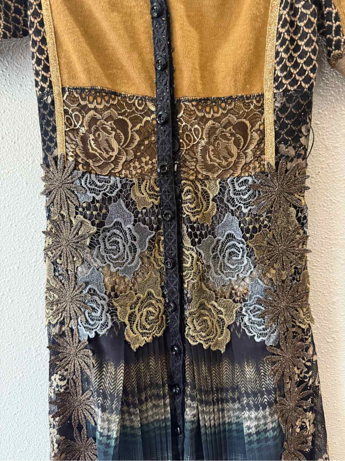 Byron Lars beauty mark Camel Multi Size 2 Dress