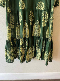 Zara Emerald Multi Size M Dress