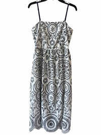 Steve Madden White and navy Size 8 Dress