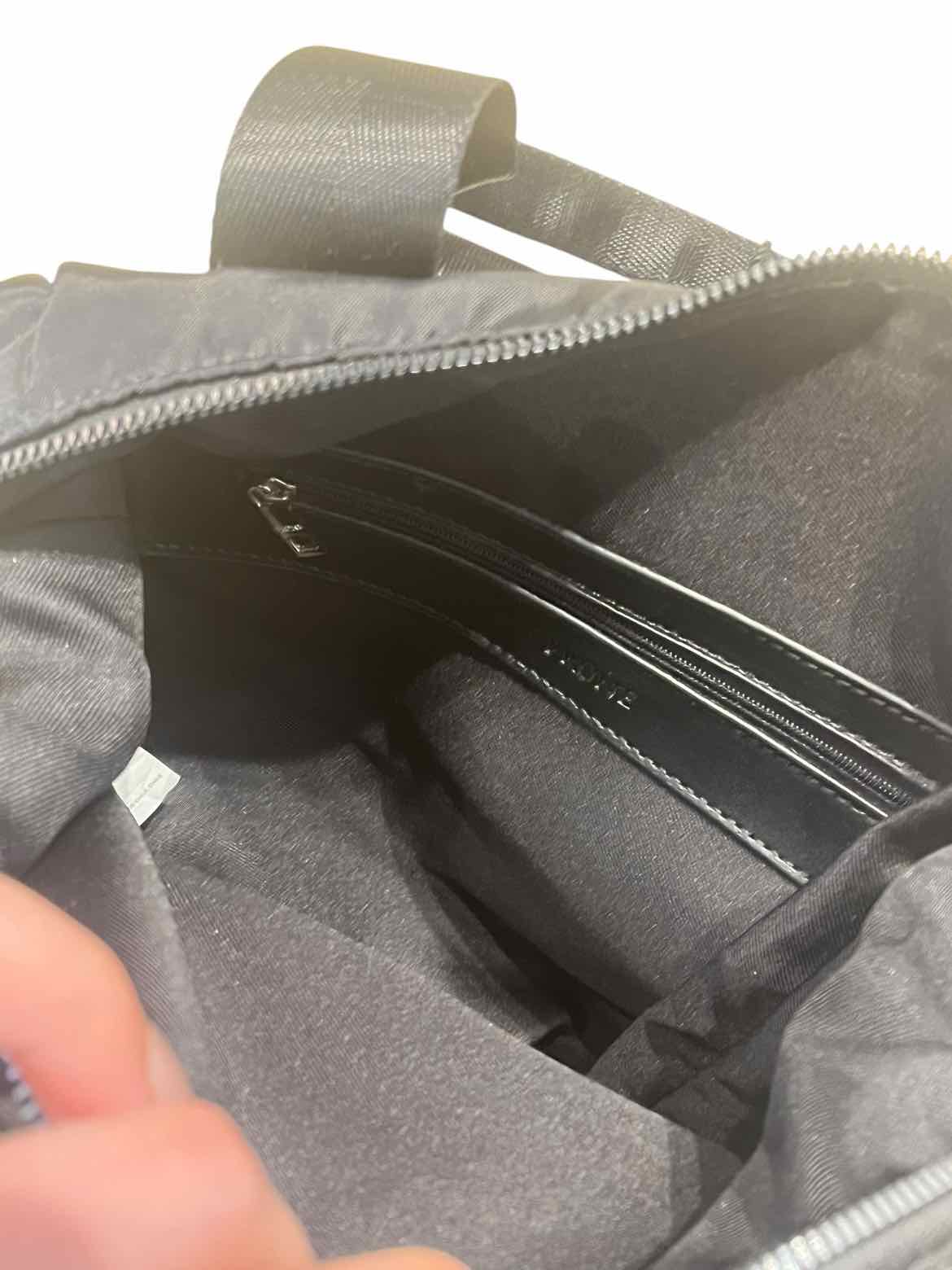 Prune Black Handbag