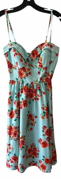Stop Staring Turquoise Multi Size S Dress