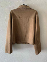 H&M brown and white Size L Jacket