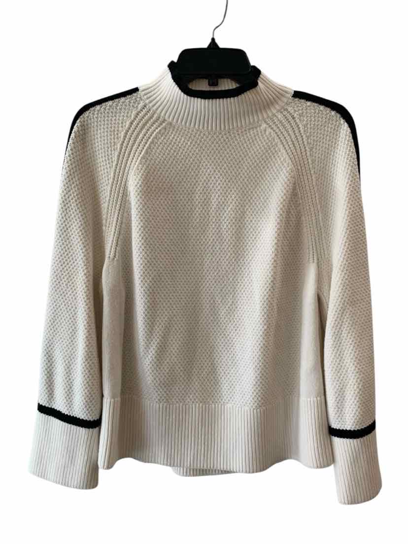 Ann Taylor White and black Size S Sweater
