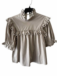 stellah Greige Size L Shirt