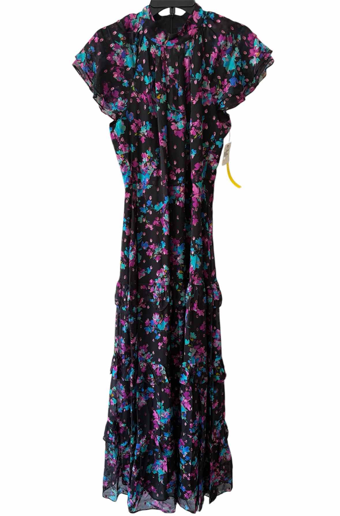 Shoshanna Black Multi Size 6 Dress