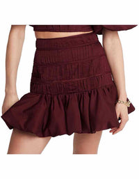Aje. Burgandy Size AU10/US6 Skirt