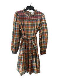 Olivia James Orange Multi Size L Dress